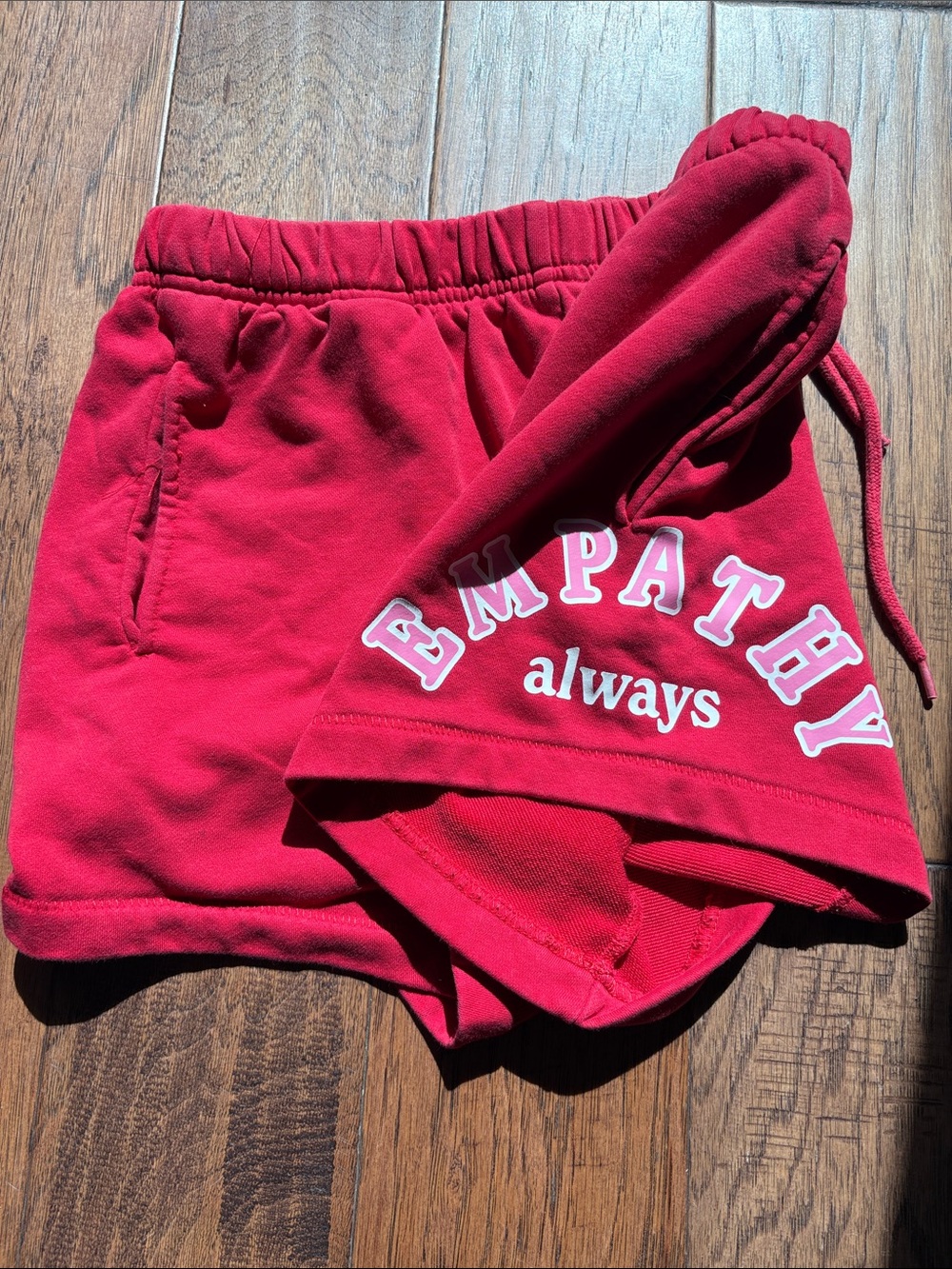 Mayfair Women’s Red 'Empathy Always' Pull-On Shorts